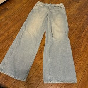 Classic low rise baggy Light Blue Women's Jeans